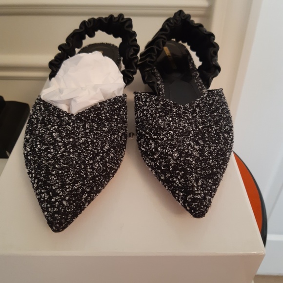 Nickolas Kirkwood Grey Melange Mules - Picture 6 of 6